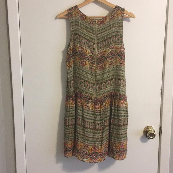 Hemant & Nandita beaded drop-waist dress - Picture 6 of 6